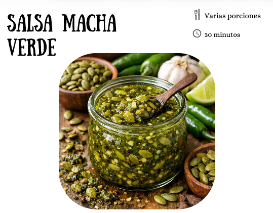 Salsa Macha Verde